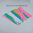 100-Piece Plastic Plant Tree Tag Markers Garden Labels Identification Cards