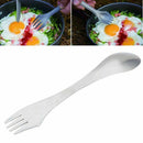 3 in 1 Stainless Steel Spork Spoon Fork Cutlery Utensil Combo For Picnic Ga K6V2