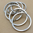Bulk 10pcs Metal Key Holder Split Rings Keyring Keychain Accessories 25mm