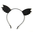 Womens Headband Halloween Felt Animal Ears Devil Wings Bat Stone Hairband H JR