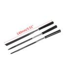 3pcs Wood Carving Craft Metal Diamond Needle File Tools Set for Ceramic Glass