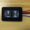 Silicone Button Double Control Switch Temperature Switch 5V-12V Newest Useful