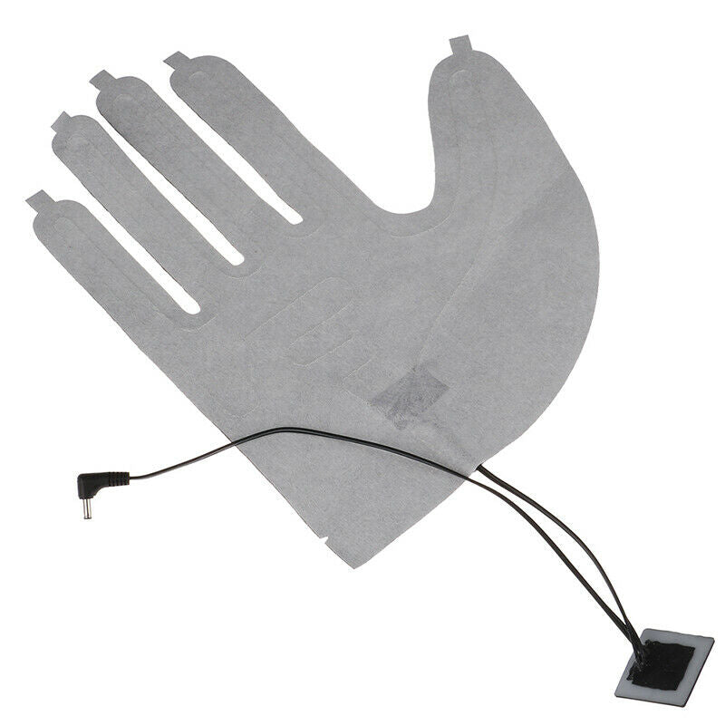 1X Five-finger Gloves USB Electric Heating Pads Three-speed Switch Heating She3C