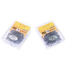 200x Assorted High Carbon Steel Fishing Cricle Hooks Lure Tackle Box 9