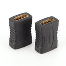 2PCS HDMI Female to Female Coupler Extender Adapter Connector F/F for HDTV HD LJ
