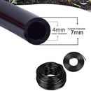 30M Meter 1/4 Inch Blank Distribution Pipe Drip Irrigation Hose Garden Wate