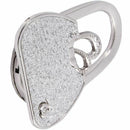 Butterfly Accent Handbag Style Foldable Table Hook Purse Hanger Holder for