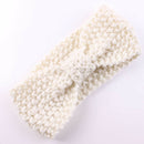 7pcs Baby Kid Winter Warm Headband Turban Wool Knitted Earmuffs Hairband