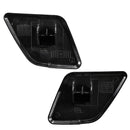 Pair L+R Side Headlight Bumper Washer Cap Jet Cover for Volvo XC90 2007-201