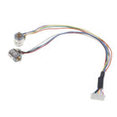 2-Phase 4-Wire mini 8mm stepper motor micro stepping motor copper gear ME