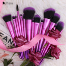 Ducare MakEUp Brushes 15Pcs Brushes for MakEUp Eyeshadow Foundation Powder