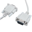 1.5 Meters DB9 9 Pin Female to Male F/M Converter Extension Cable for Compu
