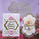 Frame Metal Cutting Dies Stencil DIY Scrapbooking Embossing Album Card Making