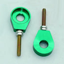 Green 12mm Chain Adjuster Block Tensioner for Pit Quad Dirt Bike ATV CRF50