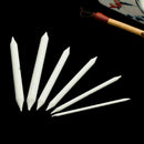 6Pcs White Pastel Charcoal Blender Stump Tortillon Sketch C9M0 Drawing D9E0 E6D3