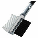 Women Double-sides Brow Comb Eyebrow Brush Wood Holder Make-up Cosmetic Mak V3V2