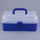 Multi-functional Portable Handled Plastic Art Supply Craft Storage Tool Box