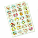 6 sheets Cartoon Stickers Scrapbook Calendar Diary Photo Planner Decoration M4D3