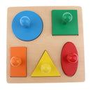 Montessori Puzzle Board, Geometric Shape Sorting Learning, Kids Early Education