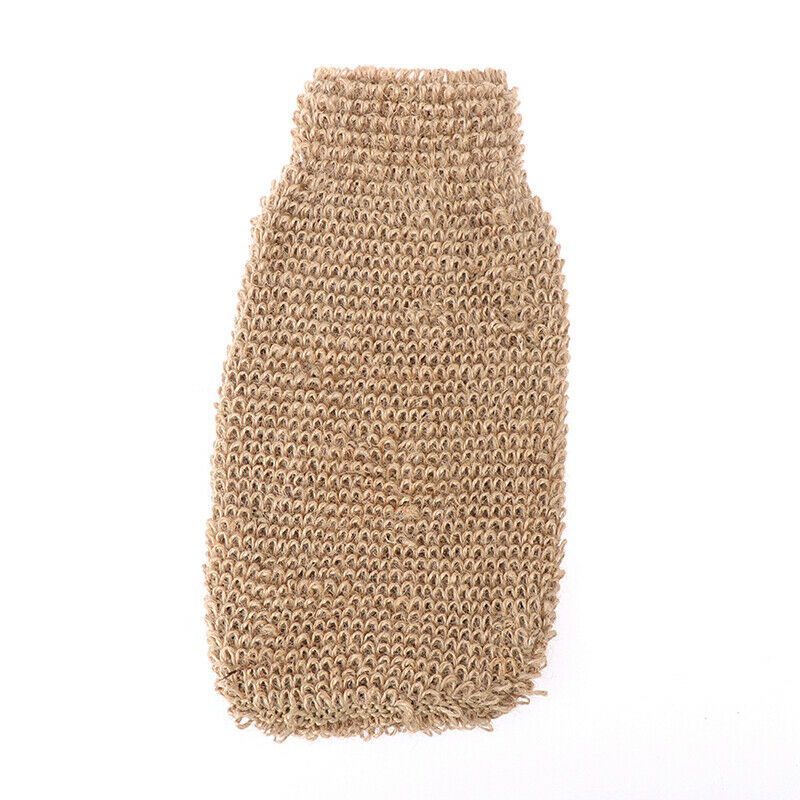 100% Natural Exfoliating Scrubber Jute Hemp Back Bath and Shower Clean BodyS Hn