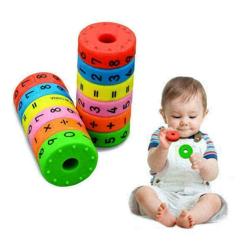 6pc Magnetic Children Preschool Montessori Educational Plastic Toys For Chi P2B2