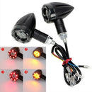 2Pcs Motorcycle Turn Signal 6Led Indicator Locomotive Universal Turn Signal