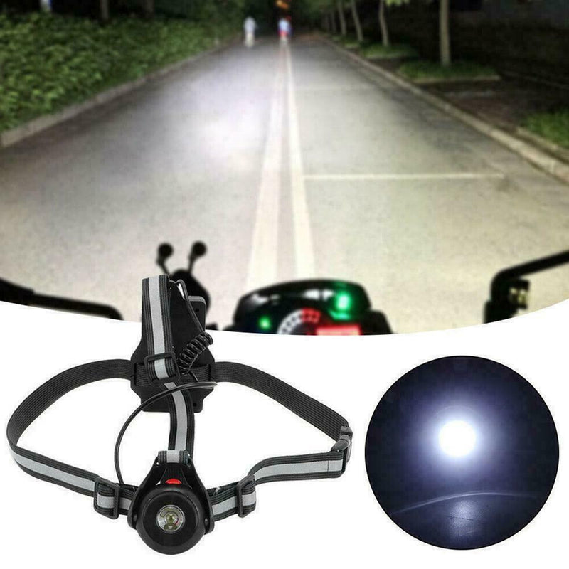 Running Jogging LED Night Outdoor Chest Lamp Warning Flash Lights Torch T8B7