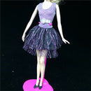 Handmade Dress Wedding Party Mini Gown Fashion Clothes For  Dolls_