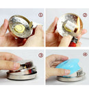 Stainless Steel Moxibustion Box Moxa Roll Stick Burner Massage Acupuncture Bj