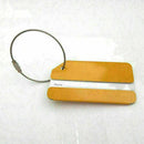 4-X. Luggage Tag nameplate luggage tag concealed Address H2H2 Metal W2R6 S4 W0P2