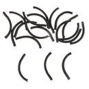 Pack fo 20pcs Saftey Lead Clip Silicone Carp Fishing Terminal Rig Sleeves 33mm