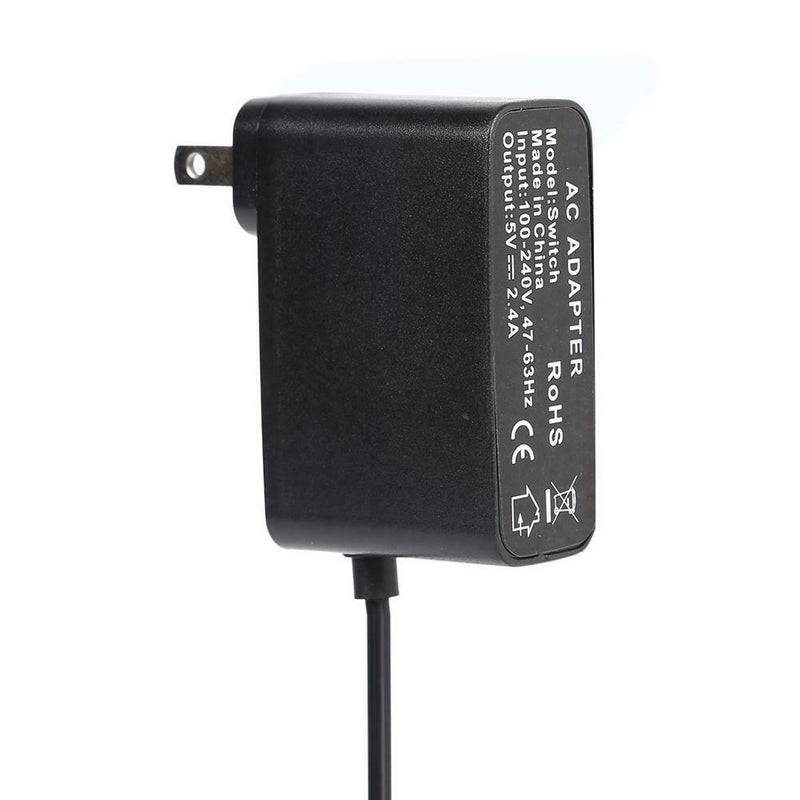 5V 2.4A Charger US Plug Power Supply Wall Adapter Fit for Nintend Switch NS