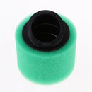 Green 42mm Bent Angled Foam Air Filter 125cc Pit Quad Dirt Bike ATV Buggy