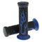 2 Pairs Blue+Green 7/8'' 22mm Motorcycle Handlebar Comfortable Grip Durable