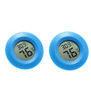 2x Digital Thermometer Humidity Hygrometer Blue For
