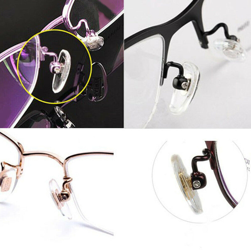 50pcs Sunglasses Accessories Tools Replacement Soft PVC Practical Clear Nose Pad