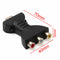HDMI Male to 3 RCA Female Composite AV Audio Video Adapter Converter for TV  Del