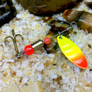 31 pcs Assorted Fishing Lures Metal Fishing Baits Bass Spoon Spinner Baits