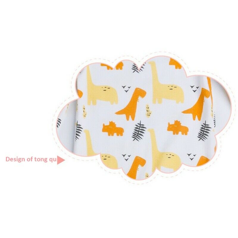 Baby Clothing Suit Cotton Cartoon Dinosaur Jumpsuit Newborn Baby Long-SleeveU7Q5