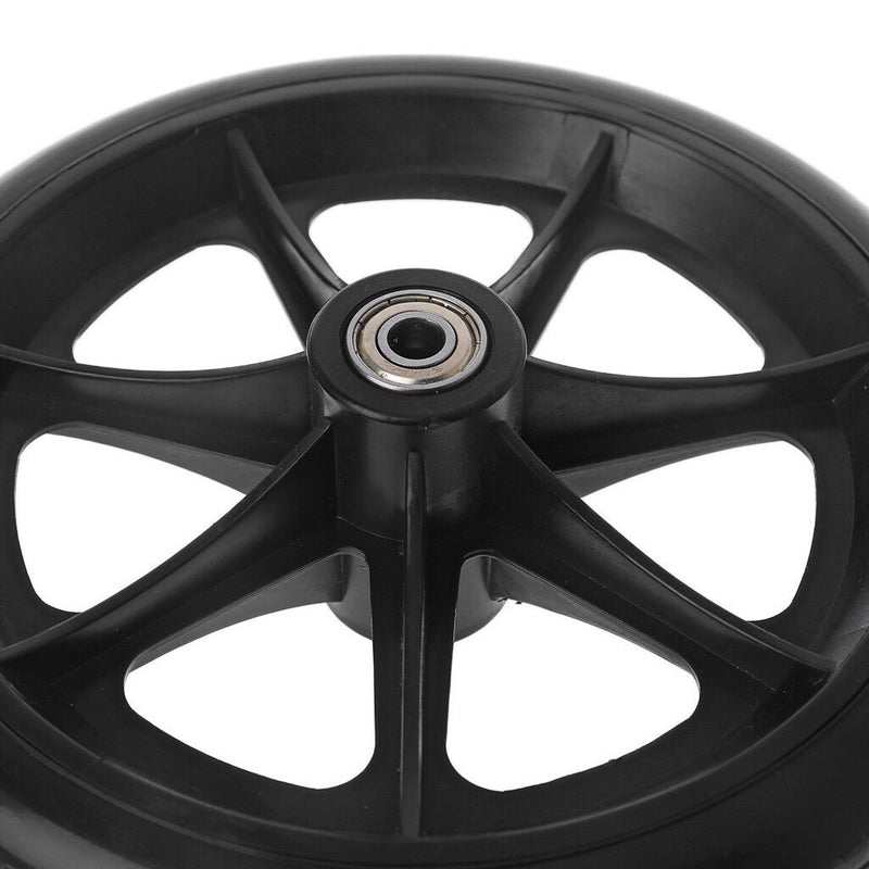 2pcs 8" Wheelchair Casters Small Cart Rollers Chair Wheels Accessories