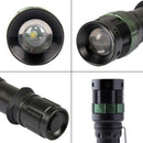 3500LM CREE-Q5 LED Zoomable Flashlight Torch Linterna Lamp Camping Caza