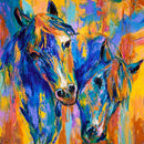 5D DIY Full Drill Diamond Painting Cross Stitch Embroidery Kit (Horse06)