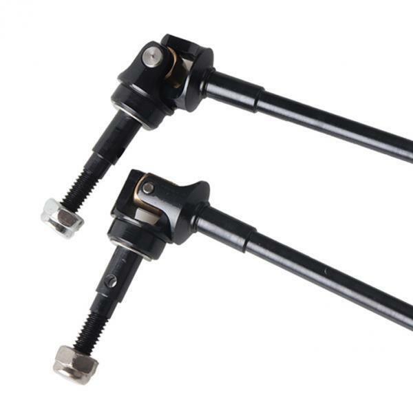 1 Pair RC Front Universal Joint Drive Shaft Spare Parts for Axial SCX10 II
