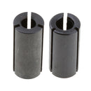 2Pcs 6,6.35mm to 12.7mm Engraving Bit CNC Router Tool Adapter Chuck Collet