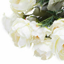 1 Bouquet European Pretty Wedding Mini Peony Artificial Flower bouquet Flor P7O2