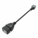 USB A 2.0 female to Micro USB B male Cable Adapter W1Y1