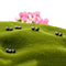 Micro-Landscape Black Coal Briquettes Diy Black Material Decorative Miniatu