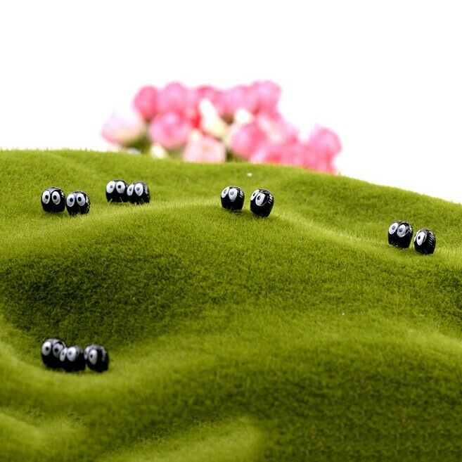 Micro-Landscape Black Coal Briquettes Diy Black Material Decorative Miniatu