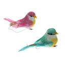 4pcs Artificial Mini Birds Handmade Kid Craft Home Photograph Party Wedding
