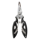 5X(Stainless Steel Fishing Pliers Line Cutter Hook Tackle Tool Black C9O1)